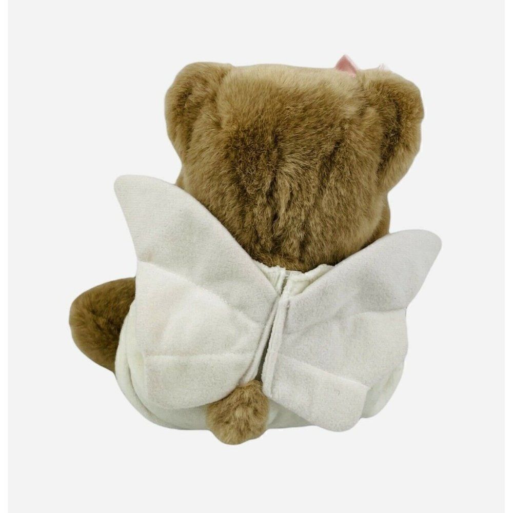 RARE Vtg 90s Mango Teddy Bear Peekaboo Angel Plush Magnetic Jointed Anchorage AK - Picture 6 of 9